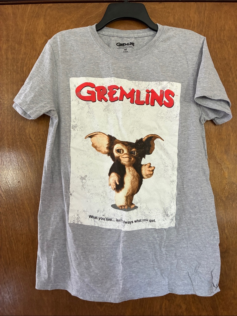 Gremlins Gizmo Graphic Short Sleeve Tee - Light Gray